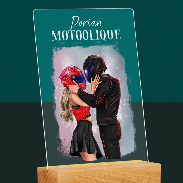 La Création Du Personnage: Motoolique - Impression Sur Verre Acrylique 