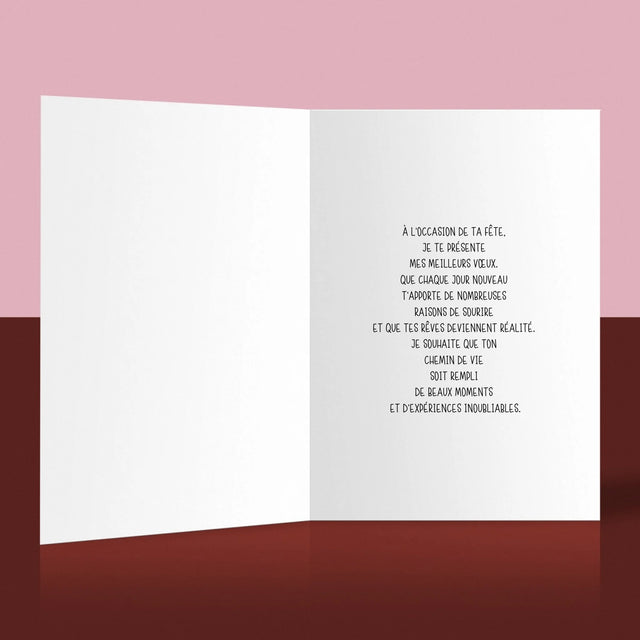 La Création Du Personnage: Amies De L'Hiver - Carte De Vœux