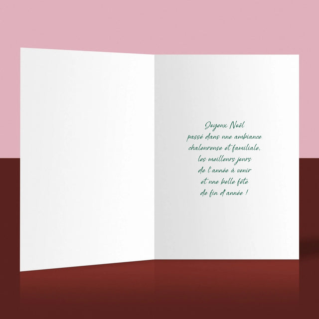 La Création Du Personnage: Les Meilleures Amies À Noël - Carte De Vœux