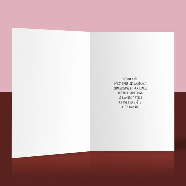 La Création Du Personnage: Chère Mamie Joyeux Noël - Carte De Vœux