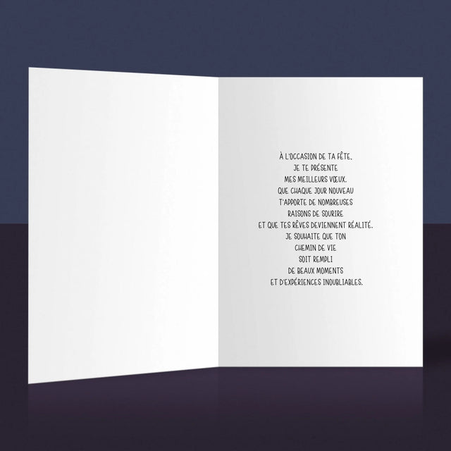 La Création Du Personnage: Anniveraire Ballons - Carte De Vœux