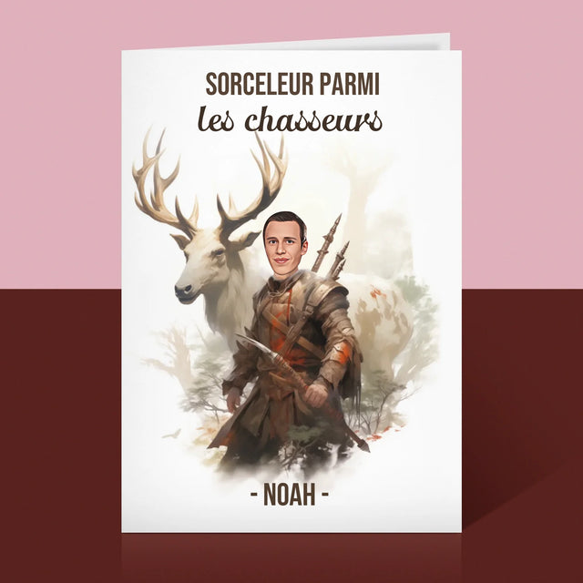 Ton Personnage: Sorceleur Parmi Les Chasseurs - Carte De Vœux