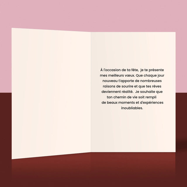 Forme Des Photos: Créé Pour Chasser - Carte De Vœux