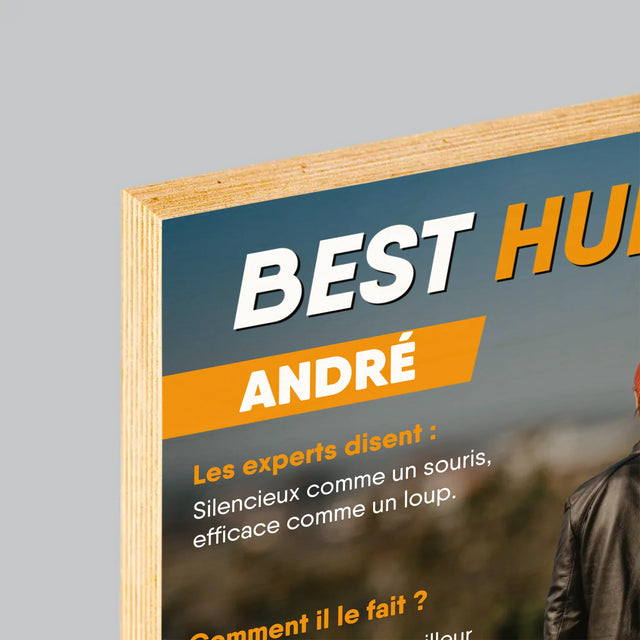 La Couverture De Magazine: Best Hunter - Impression Sur Bois 