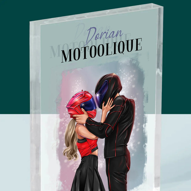 La Création Du Personnage: Motoolique - Bloc Acrylique 