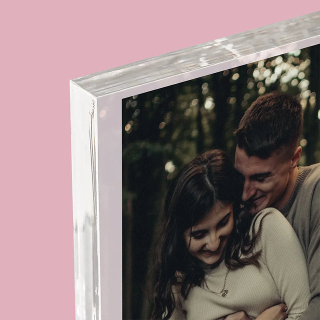 La Photo Et Un Texte: Spotify Avec Code Qr - Bloc Acrylique 