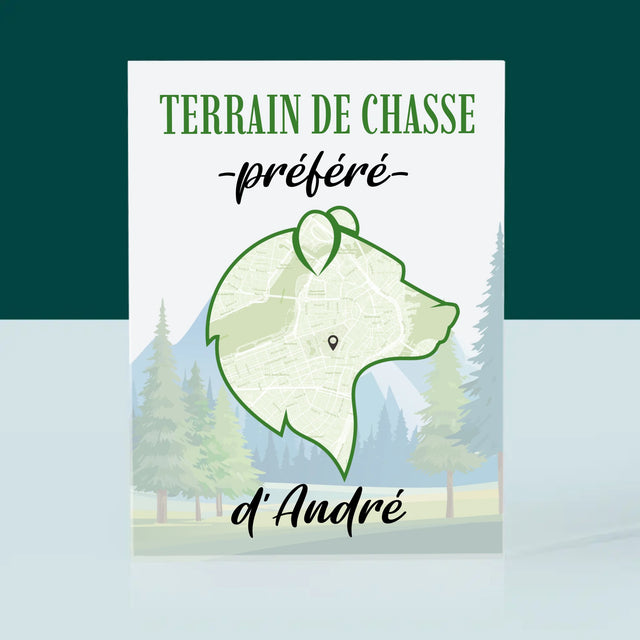 Le Plan De Ville: Terrain De Chasse Préféré - Bloc Acrylique 