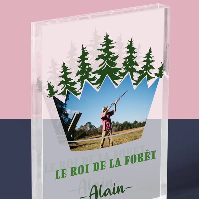 Forme Des Photos: Le Roi De La Forêt - Bloc Acrylique 