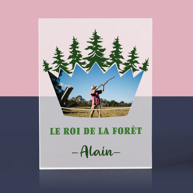 Forme Des Photos: Le Roi De La Forêt - Bloc Acrylique 