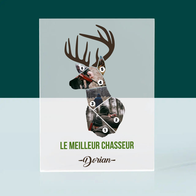Forme Des Photos: Le Meilleur Chasseur - Bloc Acrylique 