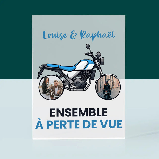 Le Collage Photo: Ensemble À Perte De Vue - Bloc Acrylique 