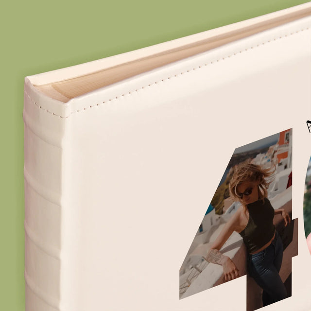 Collage Photo De Lettre: 40 Ans, Des Beaux Moments - Album De Photos