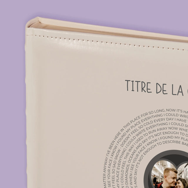 La Photo Et Un Texte: Notre Chanson Avec Les Paroles - Album De Photos