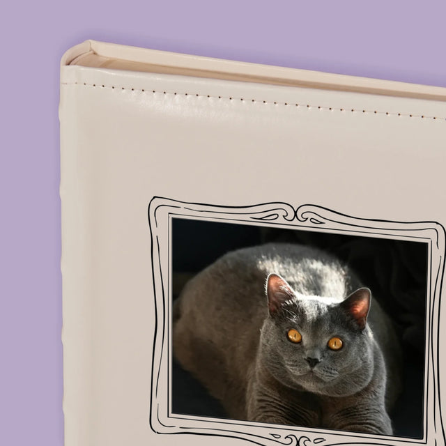 Le Collage Photo: Un Mur D'Exposition Avec Un Animal - Album De Photos