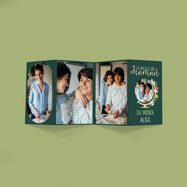 La Photo Et Un Texte: La Meilleure Maman Du Monde - Gros Harmonica