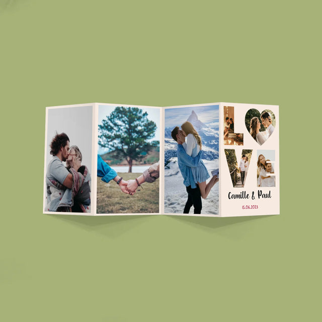 Collage Photo De Lettre: Love De Tes Photos - Gros Harmonica