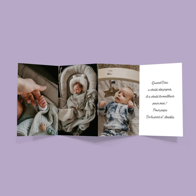 La Photo Et Un Texte: Première Fête Des Pères - Gros Harmonica