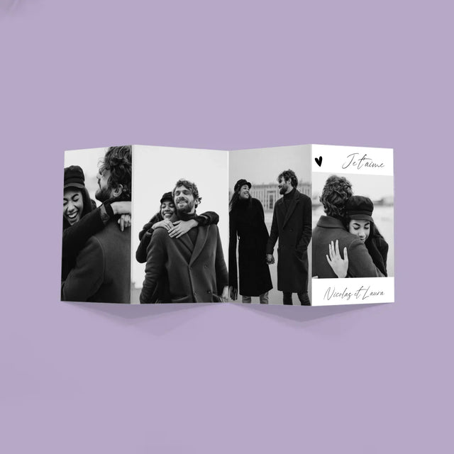 Le Collage Photo: Je T'Aime - Gros Harmonica