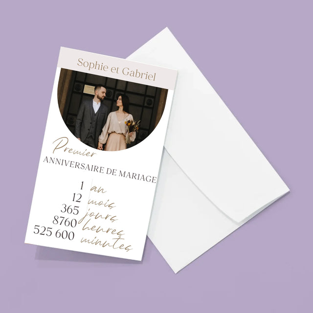 La Photo Et Un Texte: Premier Anniversaire De Mariage - Gros Harmonica