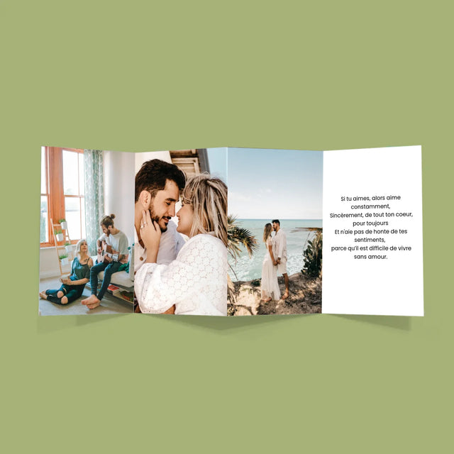 Le Collage Photo: Photos Dans Le Cœur - Gros Harmonica