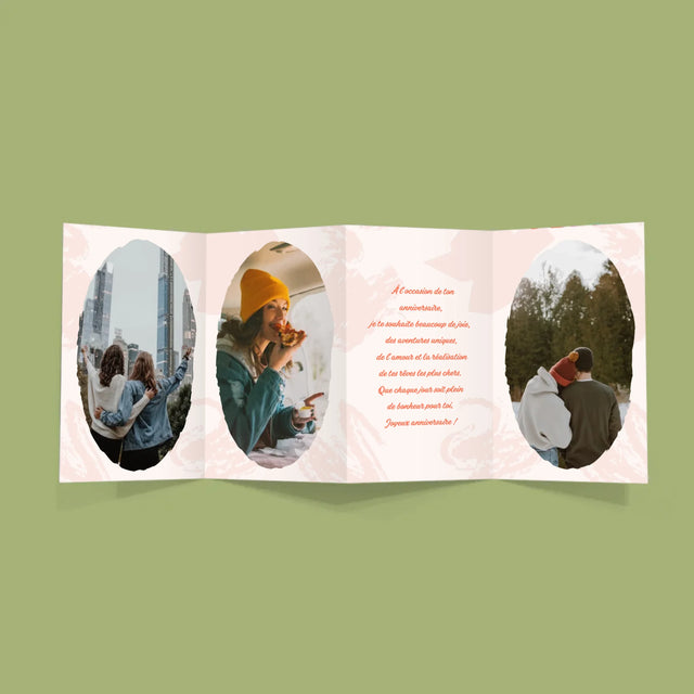 Collage Photo De Lettre: Faire Un Vœu - Gros Harmonica