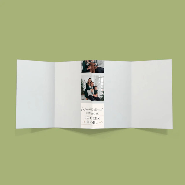 Le Collage Photo: Joyeux Noël, Souhaits - Gros Harmonica