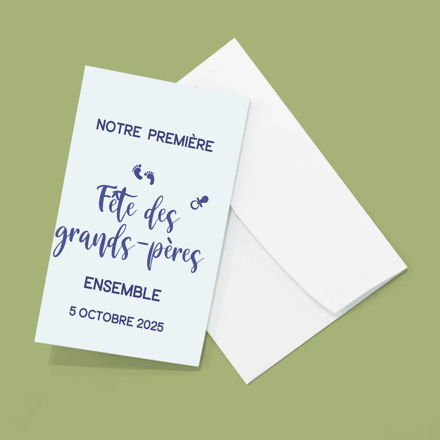 Le Collage Photo: La Première Fête Des Grand-Pères - Gros Harmonica