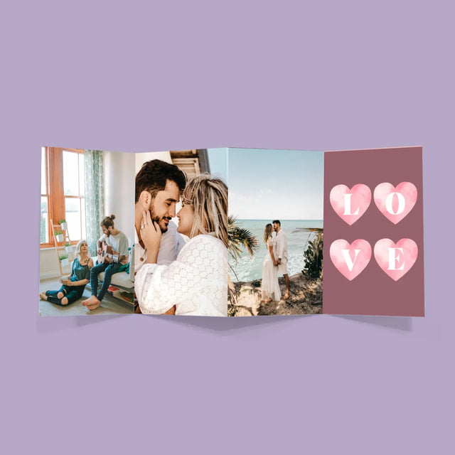 Le Collage Photo: Cœurs Amour - Gros Harmonica