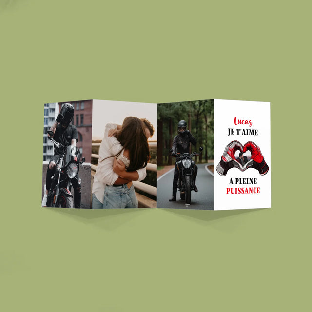 La Photo Et Un Texte: Je T'Aime À Pleine Puissance - Gros Harmonica