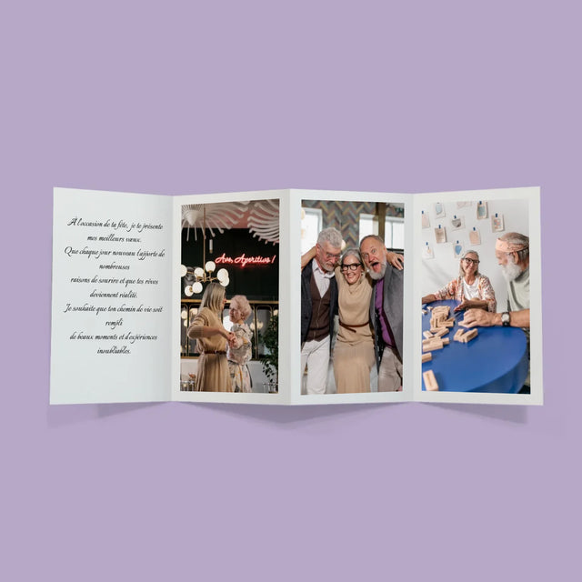 Forme Des Photos: 50 Anniversaire Vœux - Gros Harmonica