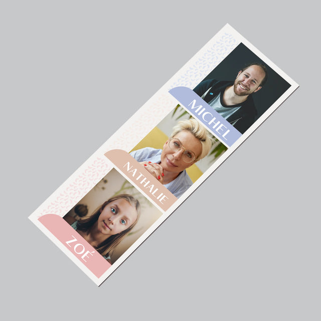 La Photo Et Un Texte: Vos Prénoms - Aimant Pour Frigo