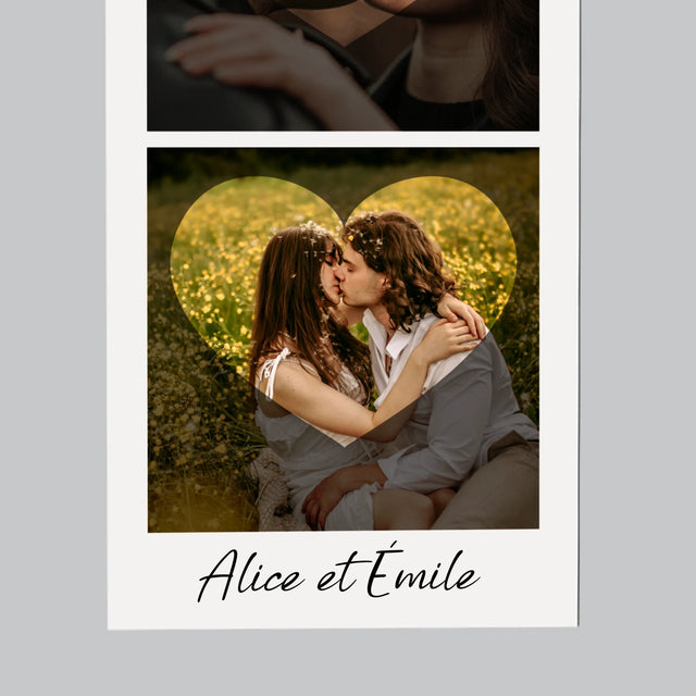 La Photo Et Un Texte: Amoureux, Coeur - Aimant Pour Frigo