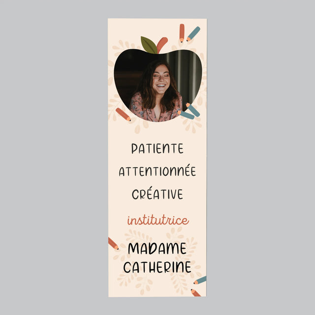 La Photo Et Un Texte: Institutrice - Aimant Pour Frigo