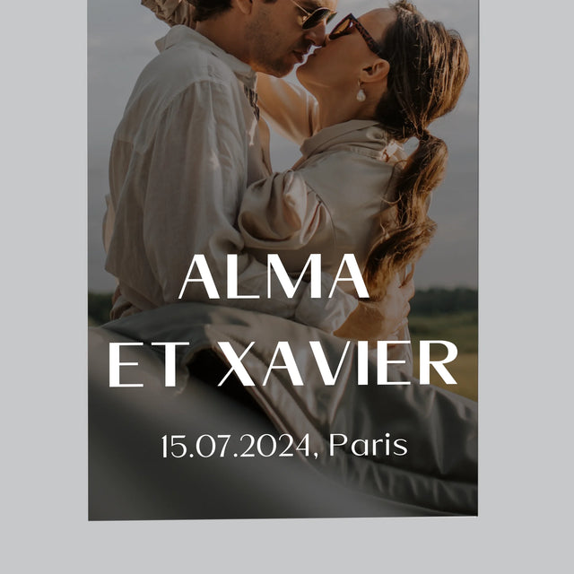 La Carte Des Étoiles: Le Mariage - Aimant Pour Frigo