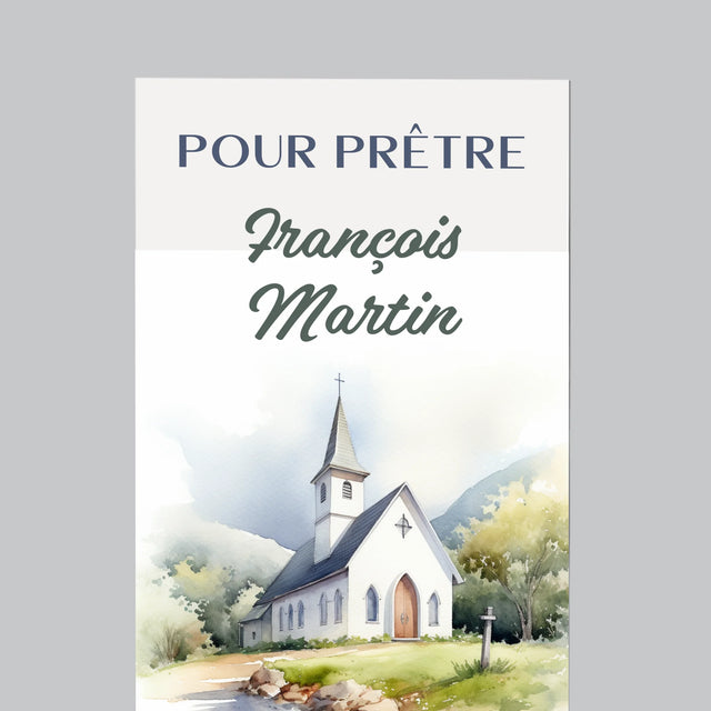 Le Prénom Et Un Texte: Anniversaire De L'Ordination Sacerdotale - Aimant Pour Frigo