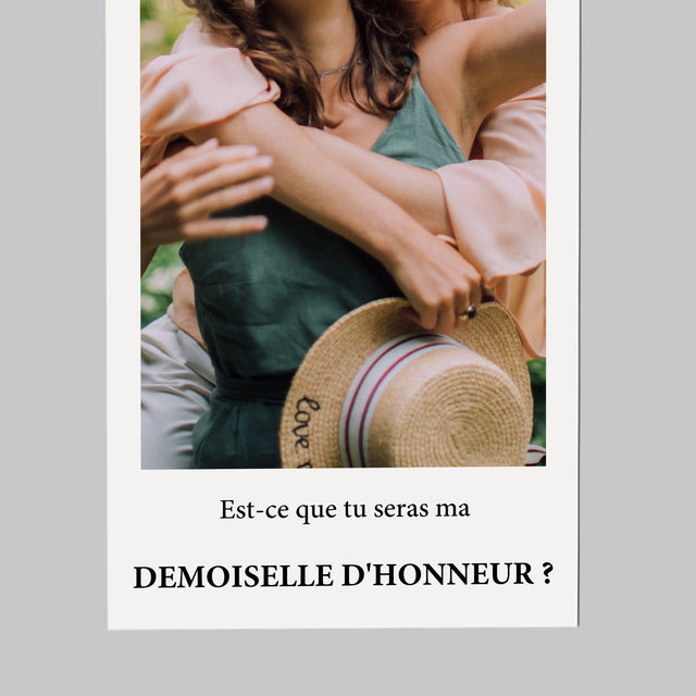 La Photo Et Un Texte: Our Wedding Demoiselle D'Honneur - Aimant Pour Frigo