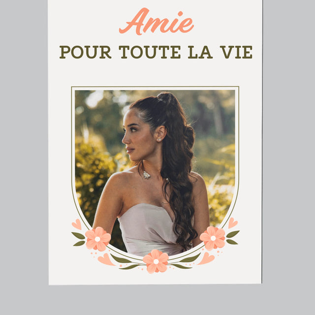 La Photo Et Un Texte: Demoiselle D'Honneur D'Un Jour - Aimant Pour Frigo