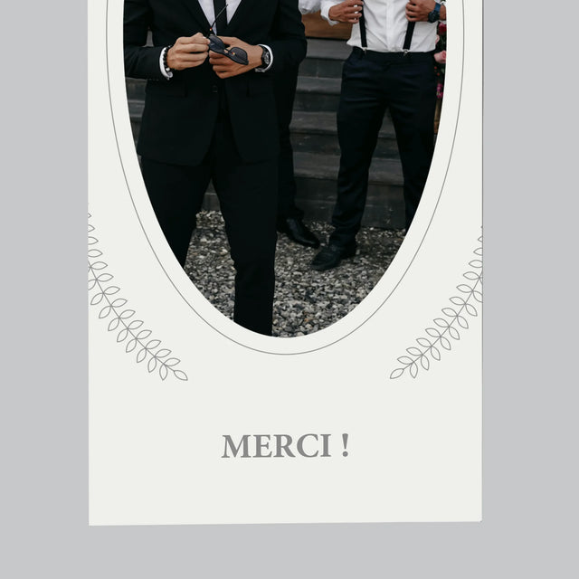 La Photo Et Un Texte: Tu As Été Le Meilleur Témoin - Aimant Pour Frigo