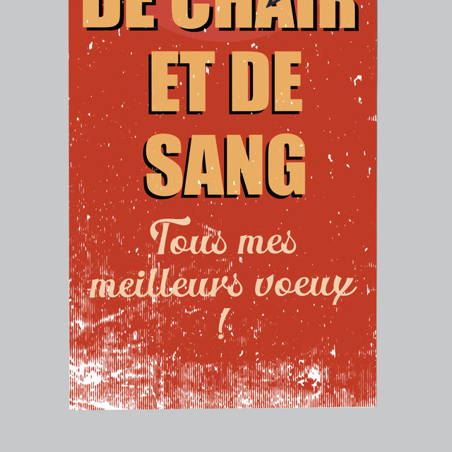 Le Prénom Et Un Texte: Pêcheur De Chair Et De Sang - Aimant Pour Frigo