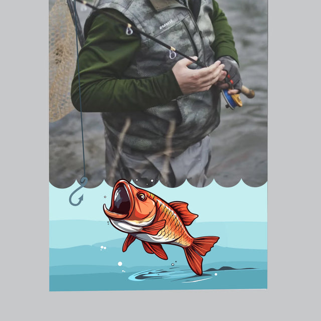 La Photo Et Un Texte: Il Peut Attraper... - Aimant Pour Frigo