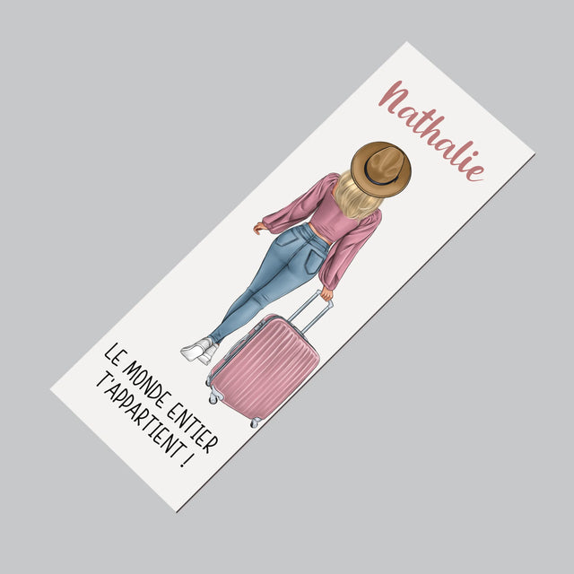 La Création Du Personnage: Voyageuse - Aimant Pour Frigo