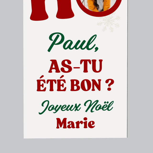 Le Collage Photo: Ho Ho Ho - Aimant Pour Frigo