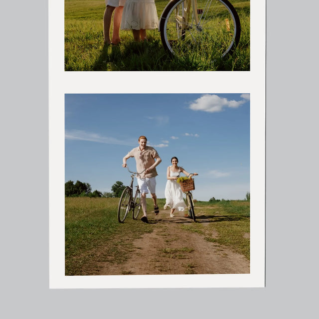 Le Collage Photo: Brûle Des Calories, Pas Du Carburant - Aimant Pour Frigo