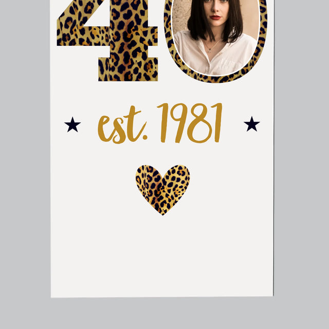 La Photo Et Un Texte: Bienvenue Au Club 40 - Aimant Pour Frigo