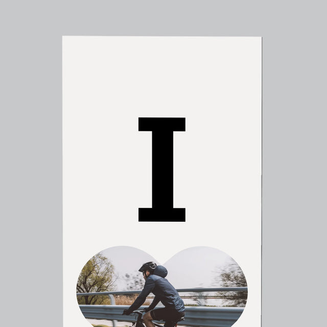 La Photo: I Love Vélo - Aimant Pour Frigo