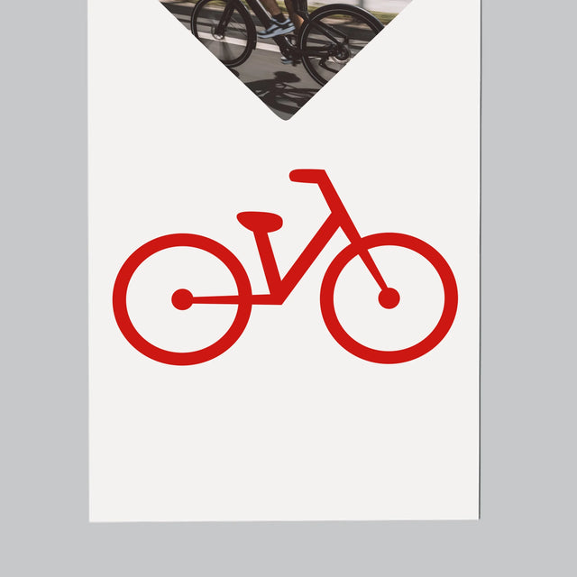 La Photo: I Love Vélo - Aimant Pour Frigo