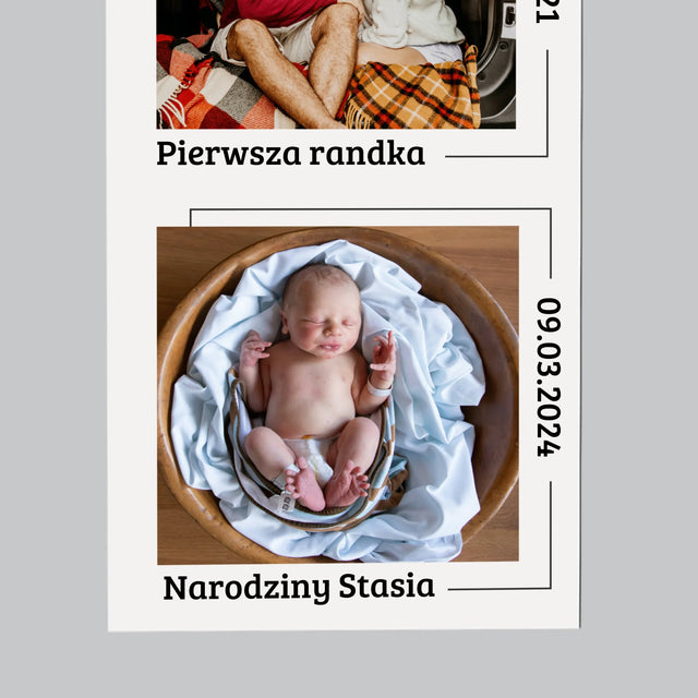 Notre Histoire: Nos Moments - Aimant Pour Frigo