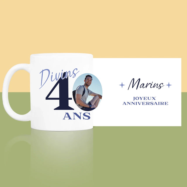 La Photo Et Un Texte: Divin 40 Ans - Le Mug