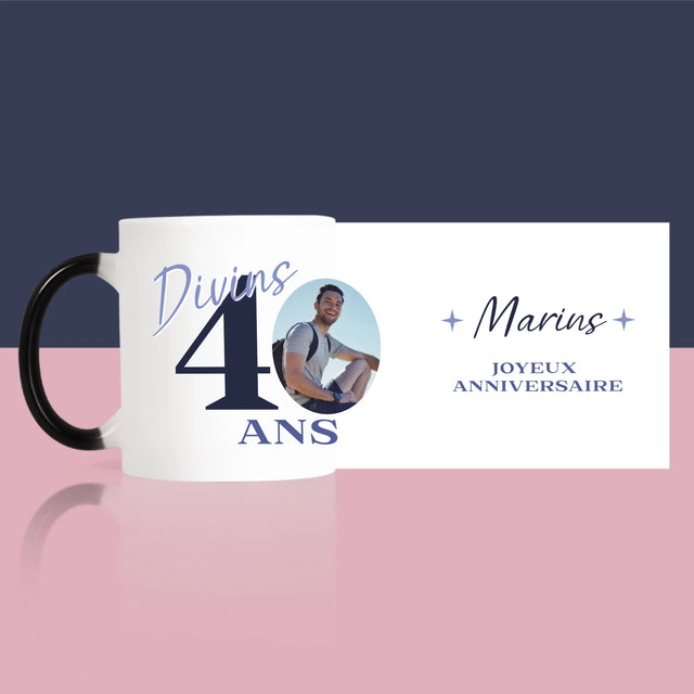 La Photo Et Un Texte: Divin 40 Ans - Le Mug