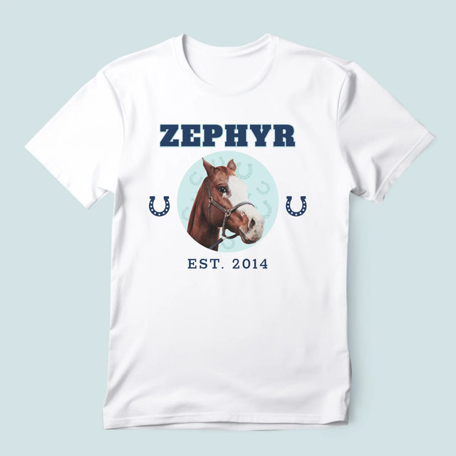 Ton Personnage: Ton Cheval Varsity - T-Shirt Pour Hommes